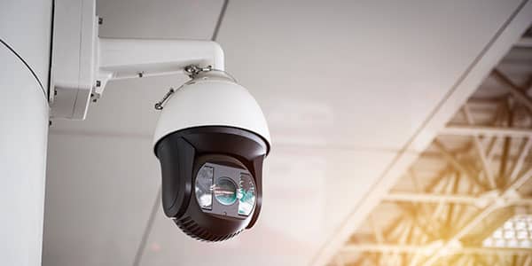 CCTV camera in Wrexham