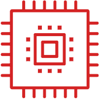 Computer processor icon