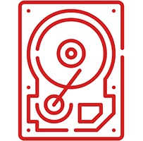 Hard drive icon