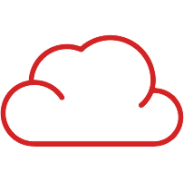 Cloud computing icon